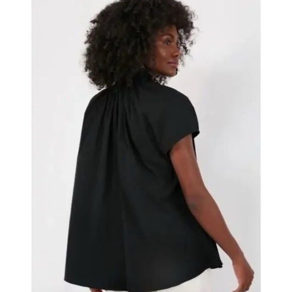 Tuckernuck Pomander Place Black Rae Blouse Size XXL LIKE NEW - Picture 3 of 7
